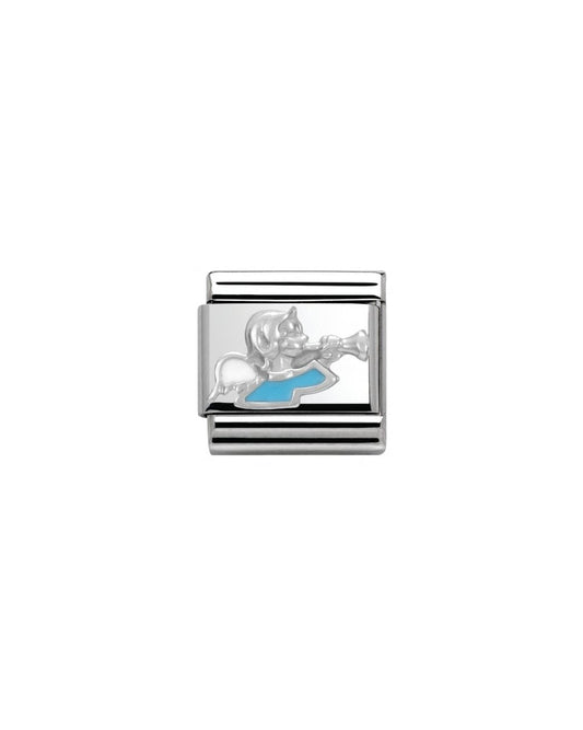 Light Blue Angel Charm