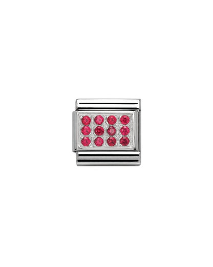Composable Classic Pave With Cz Red