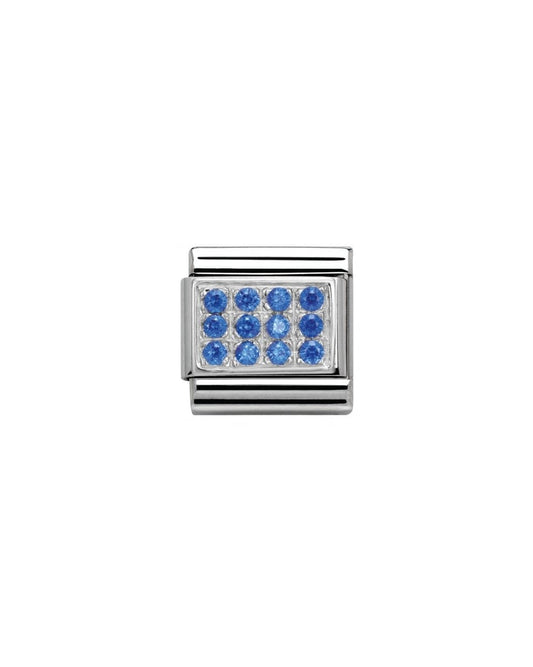 Composable Classic Pave With Cz Light Blue