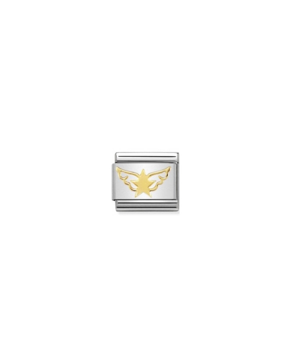 Composable Classic Symbols And Steel And 18K Gold (45_Star Angel)
