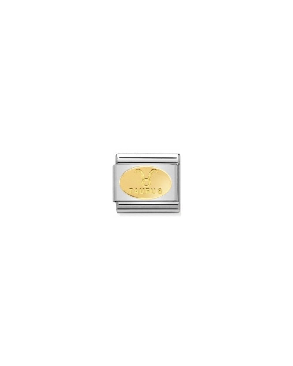 Composable Classic Zodiaco Oval Steel And Gold 750 (02_Taurus)