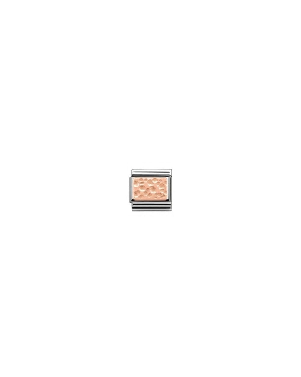 Classic Rose Gold Bubbles Charm