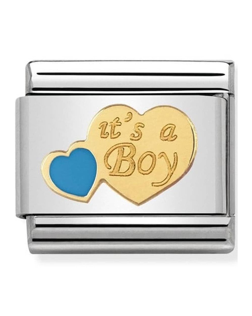 Classic Gold Daily Life It's a Boy Charm