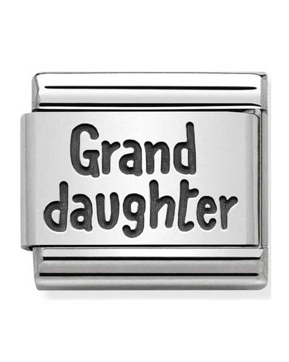 Classic Silvershine My Family Grand Daughter Charm