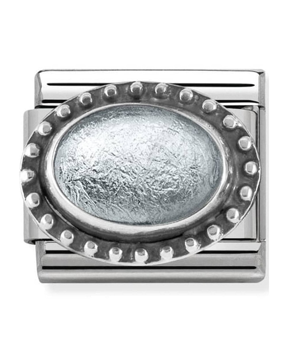 Classic Silvershine Blue Rock Crystal Charm