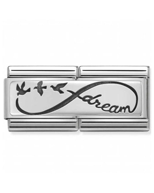 Classic Silvershine Double Link Infinity Dream Charm