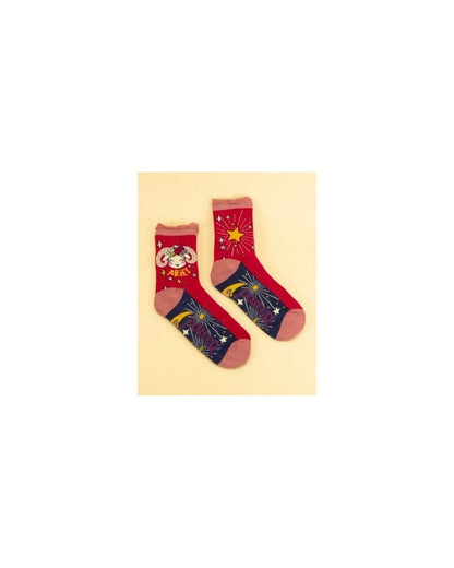 Zodiac Ankle Socks - Aries