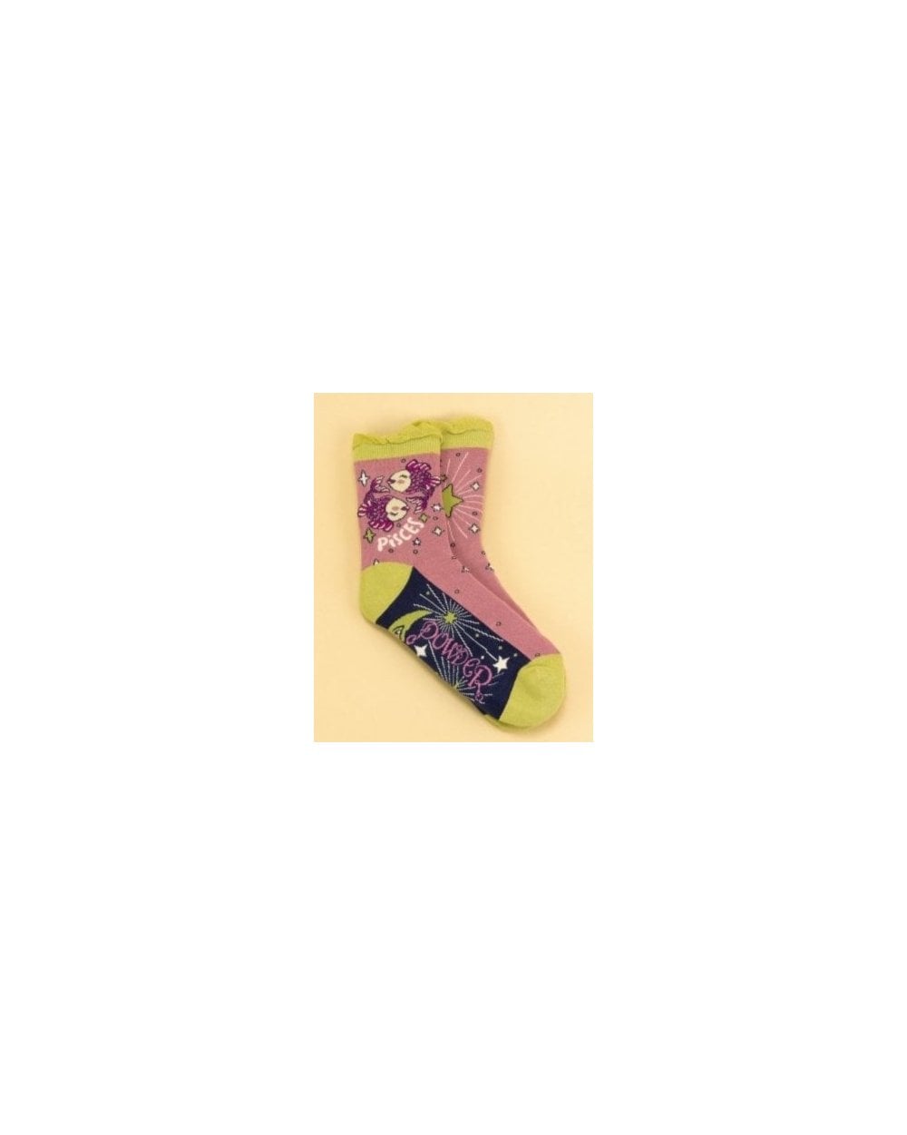 Zodiac Ankle Socks - Pisces