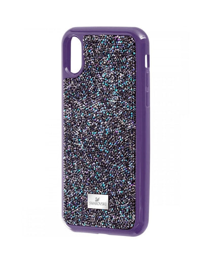 Glam Rock Smartphone Case With Bumper, IPHONE® XS MAX, Purple