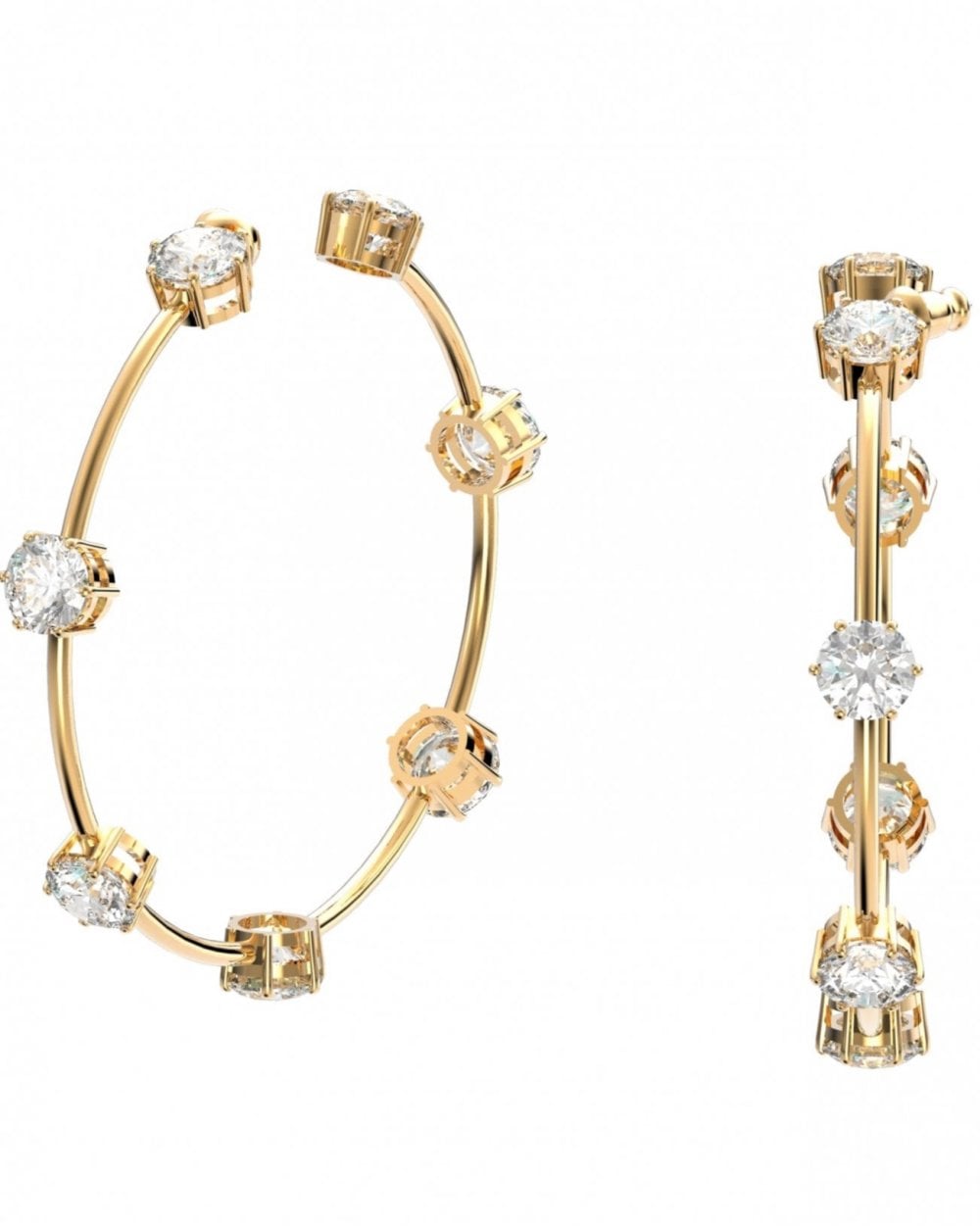 Constella Hoop Earrings - Gold Tone Plated