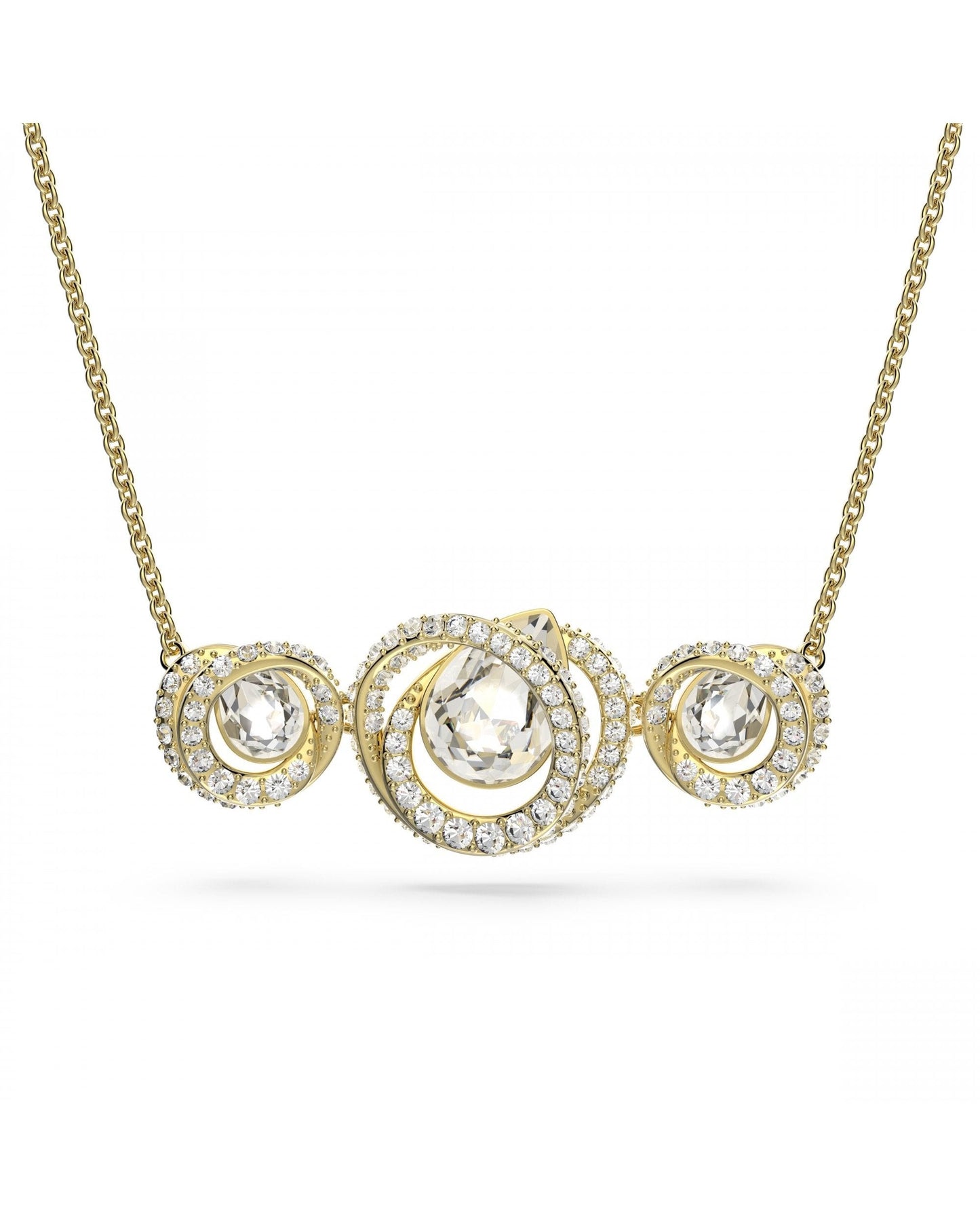 Generation White Necklace - Gold Tone Plated