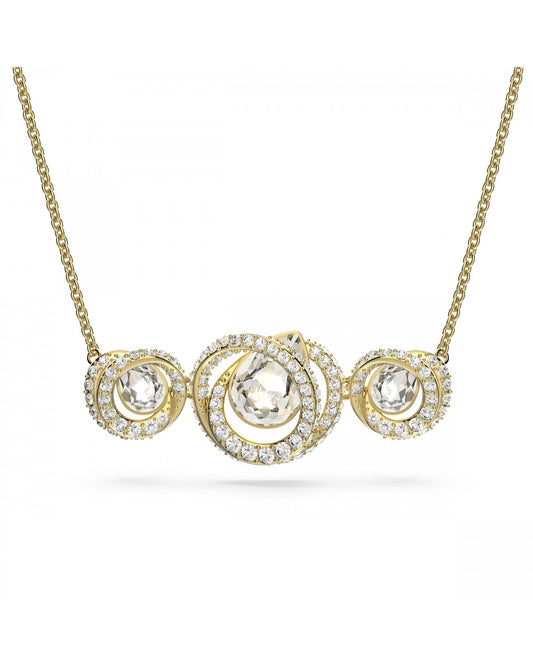 Generation White Necklace - Gold Tone Plated