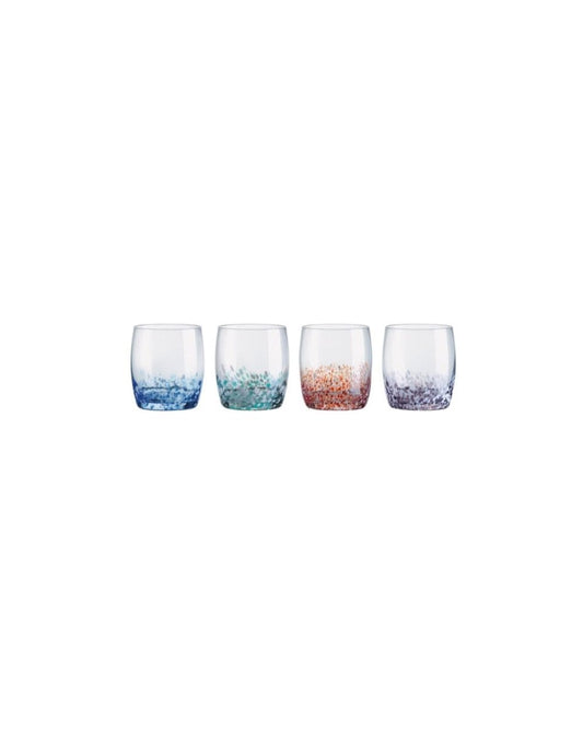 Set of 4 Speckle Tumblers