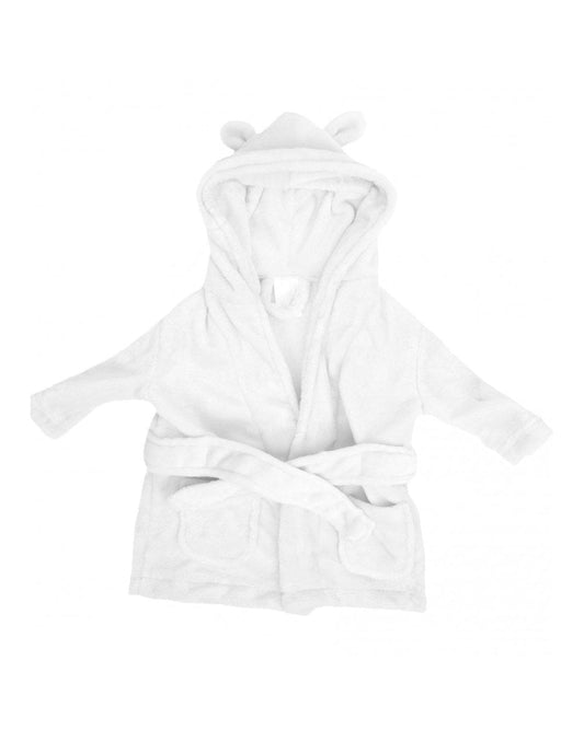 Bambino Baby's First Bathrobe - White