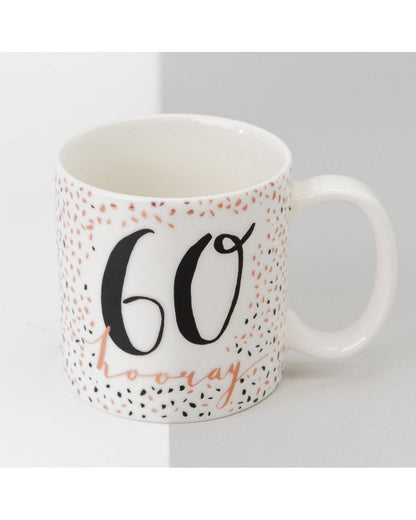 Luxe Porcelain 60th Birthday Mug