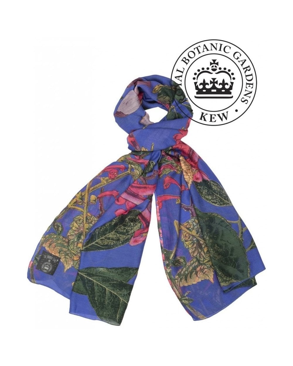 Kew Purple Magnolia Scarf