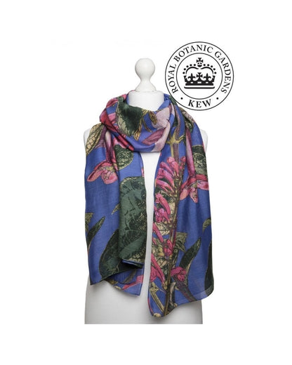 Kew Purple Magnolia Scarf