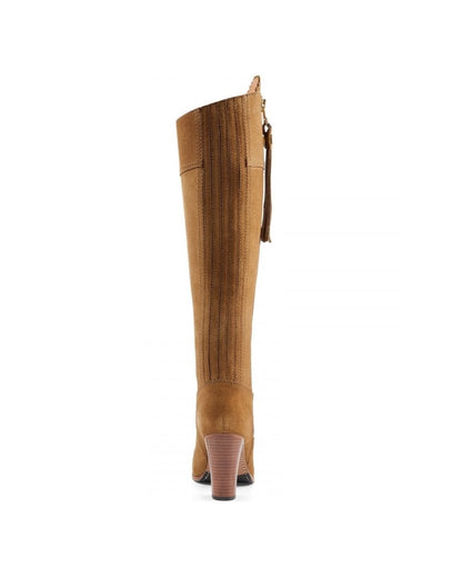 Women's Regina Suede High Heeled Knee-high Boots (Regular Fit)