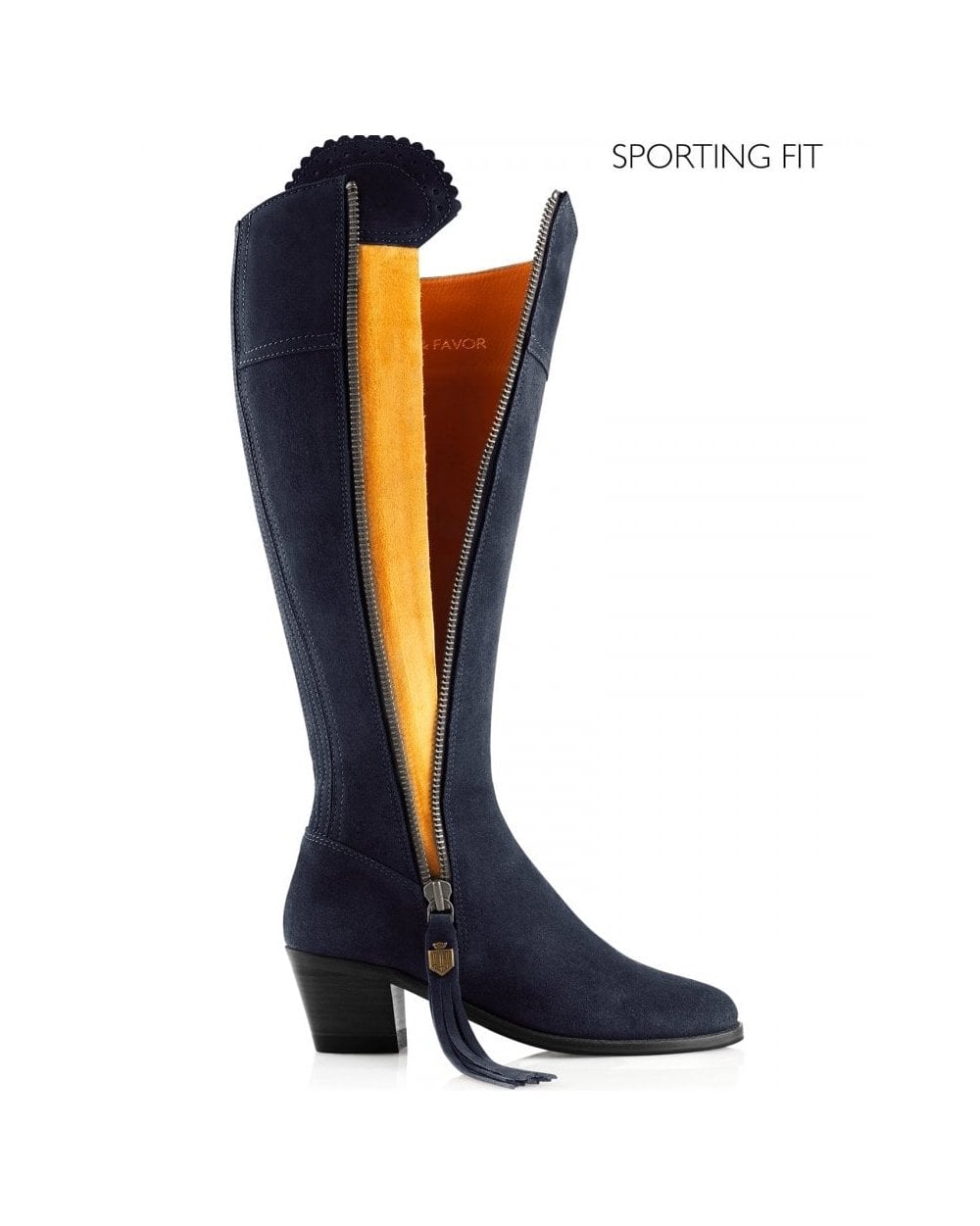 Sporting Fit Heeled Regina Boots