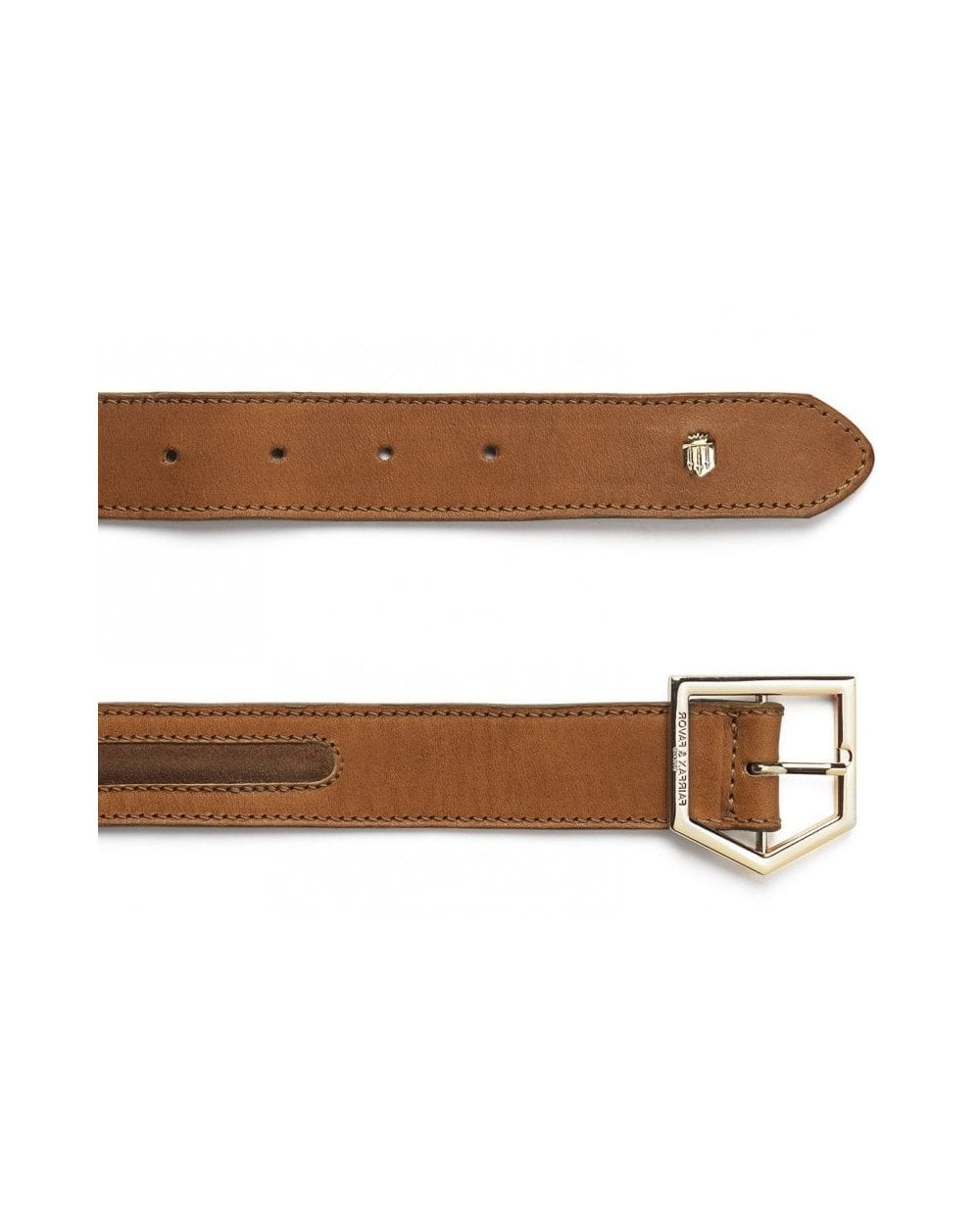 Hampton Leather & Suede Belt