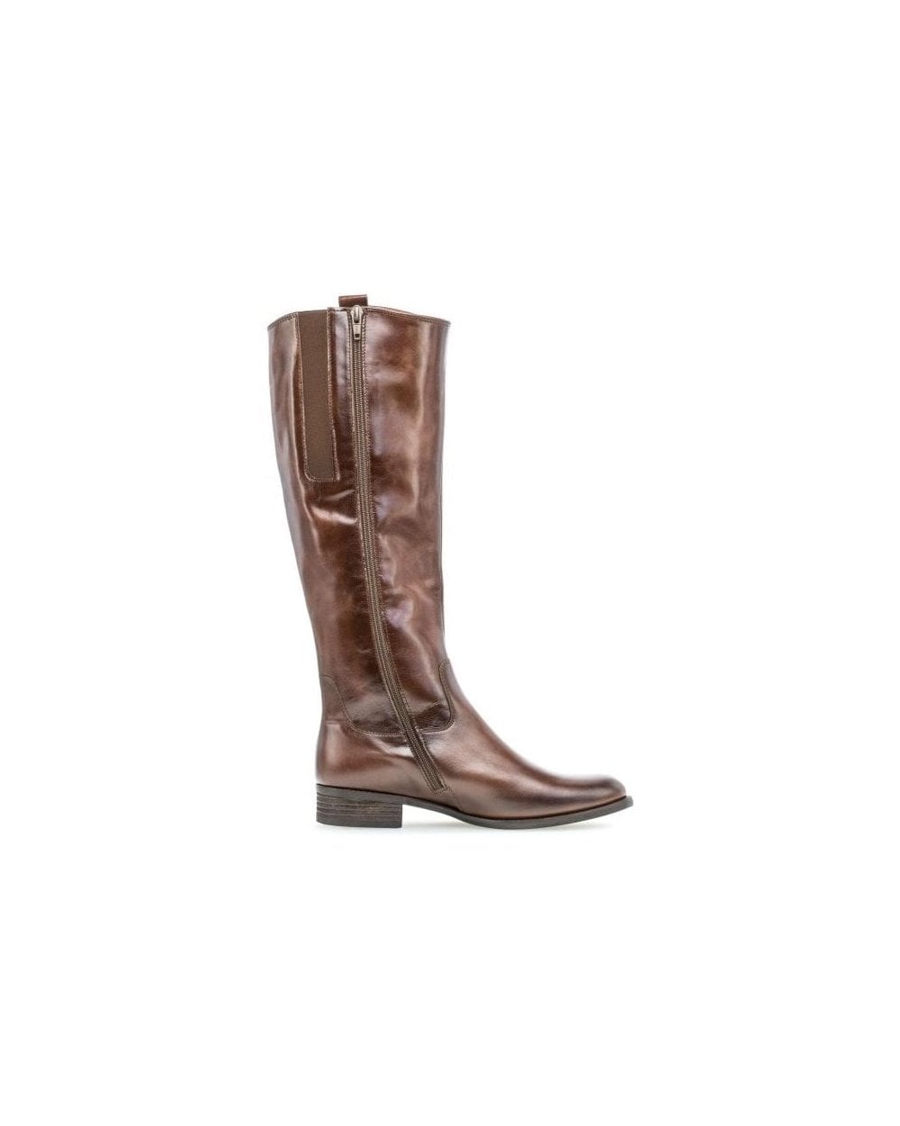 Smooth Leather Riding Boots