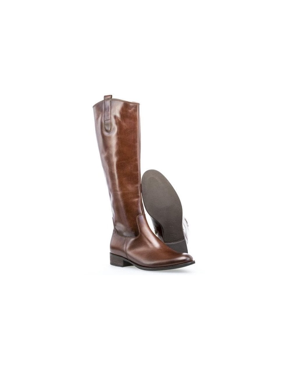 Smooth Leather Riding Boots