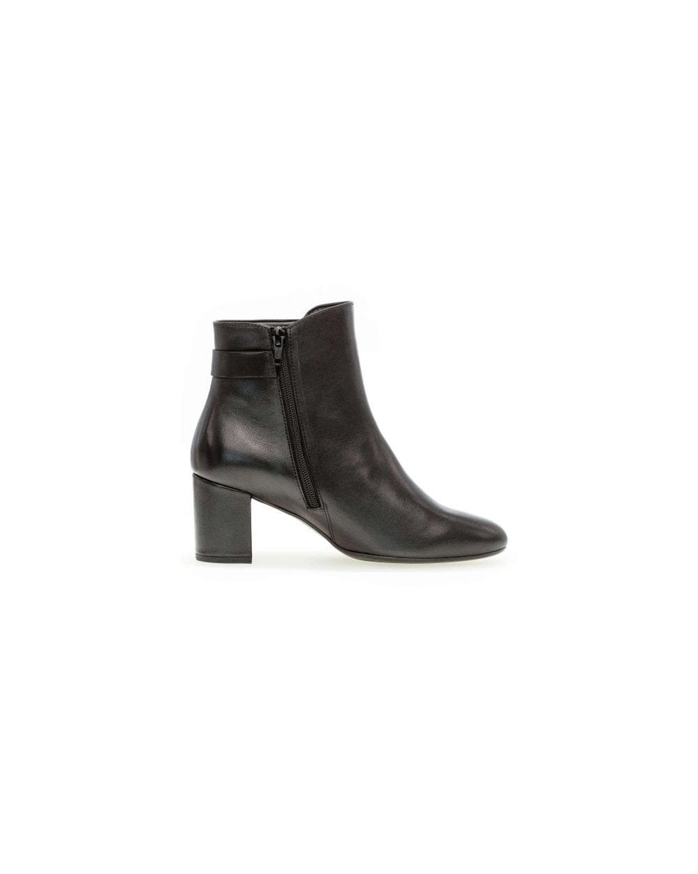 Smooth Leather Elegant Ankle Boots