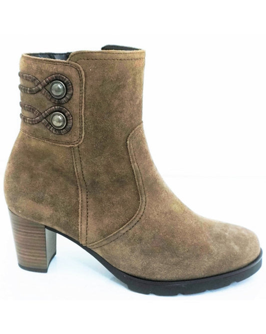 Troupe High Cut Heeled Ankle Boot