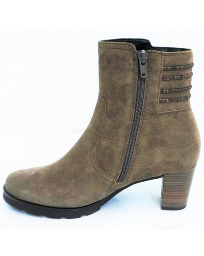 Troupe High Cut Heeled Ankle Boot