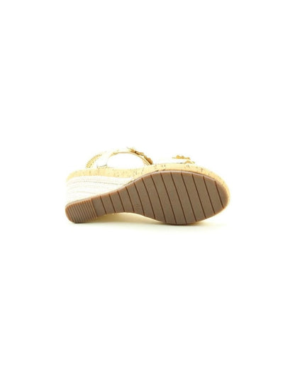 Clara Stud Flower Wedge