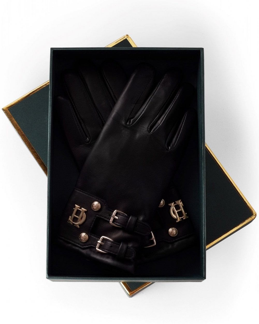 Monogram Leather Gloves