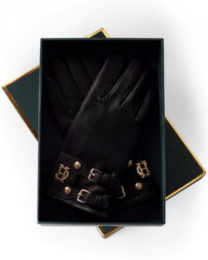 Monogram Leather Gloves