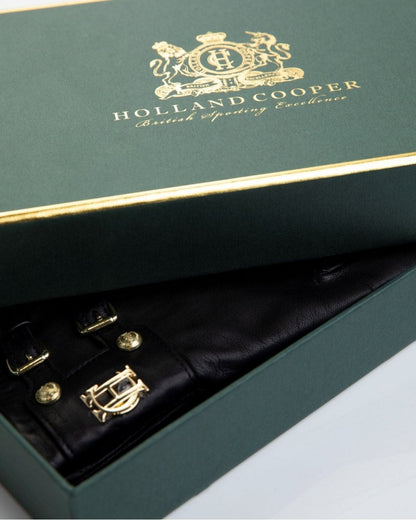 Monogram Leather Gloves