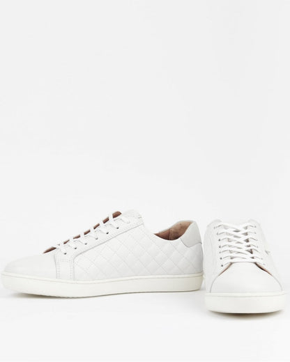 Bridget Quilted Leather Trainers
