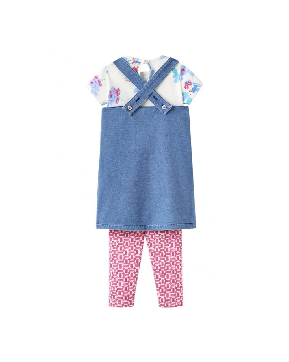 Baby Girls Joyce 3 Piece Pinafore Set