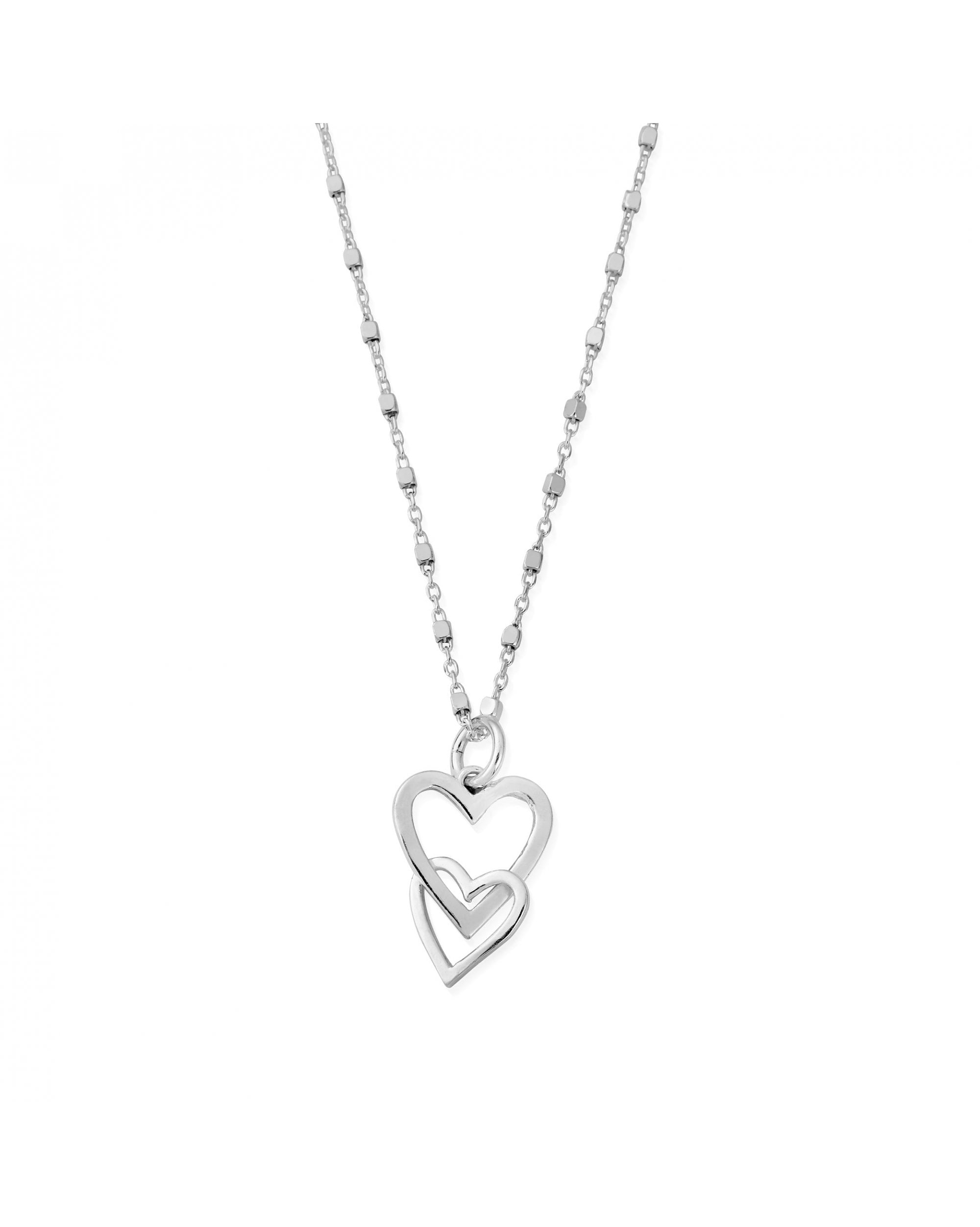 Interlocking Love Heart Necklace Nicholls