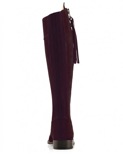 Women's Regina Suede Flat Knee-high Boots (Regular Fit)