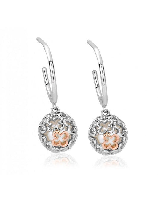 Tudor Court Spherical Pearl Drop Earrings