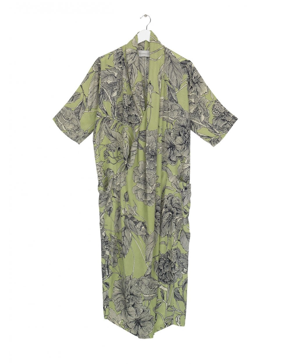 Kew Etched Floral Fern Rachel Dress M/L