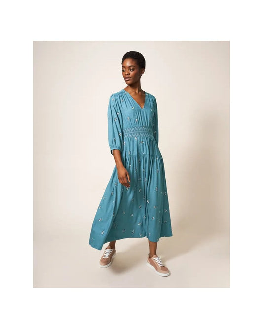 Maude Embroidered Dress