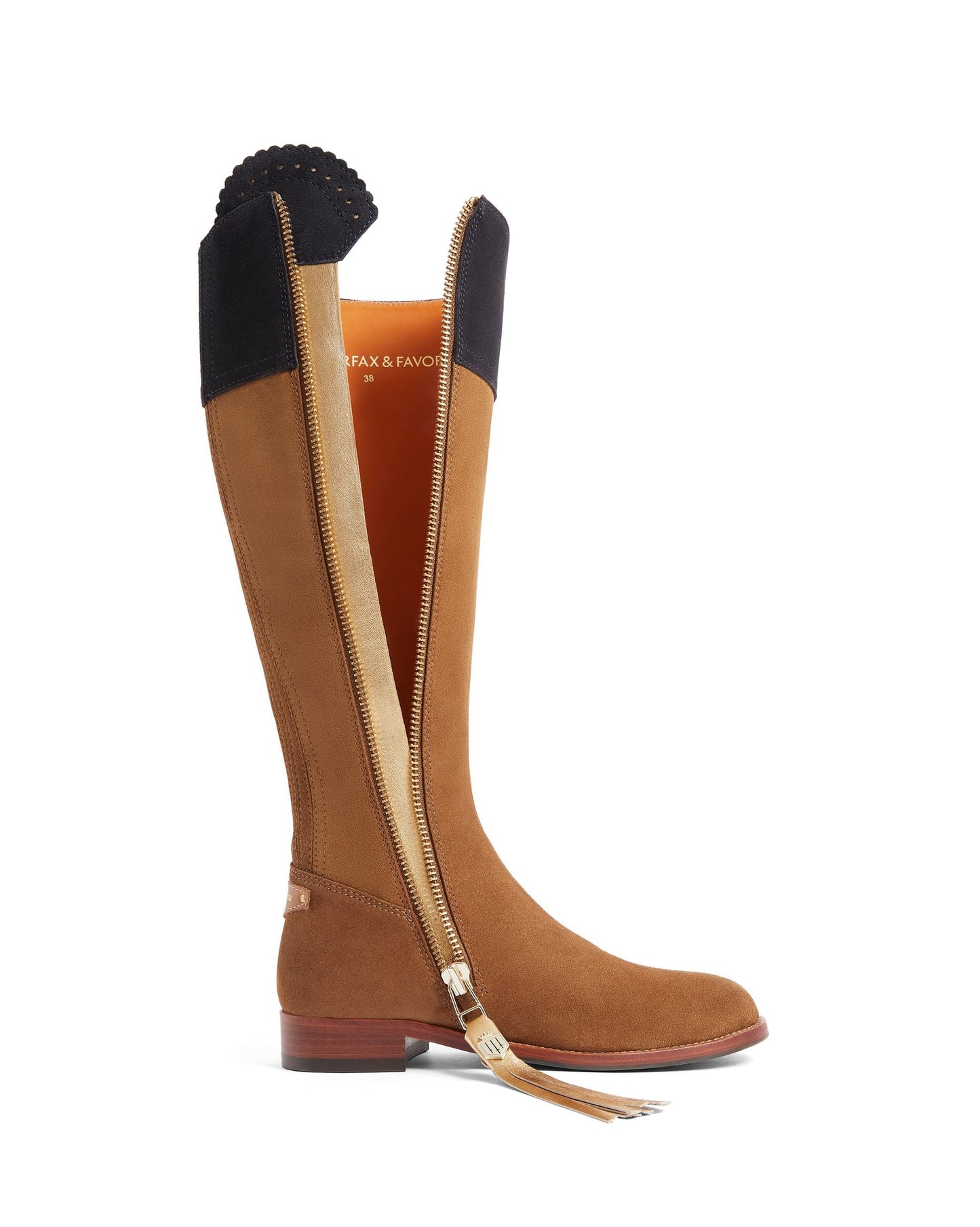 Women's Regina Suede Flat Knee-high Boots (Regular Fit)