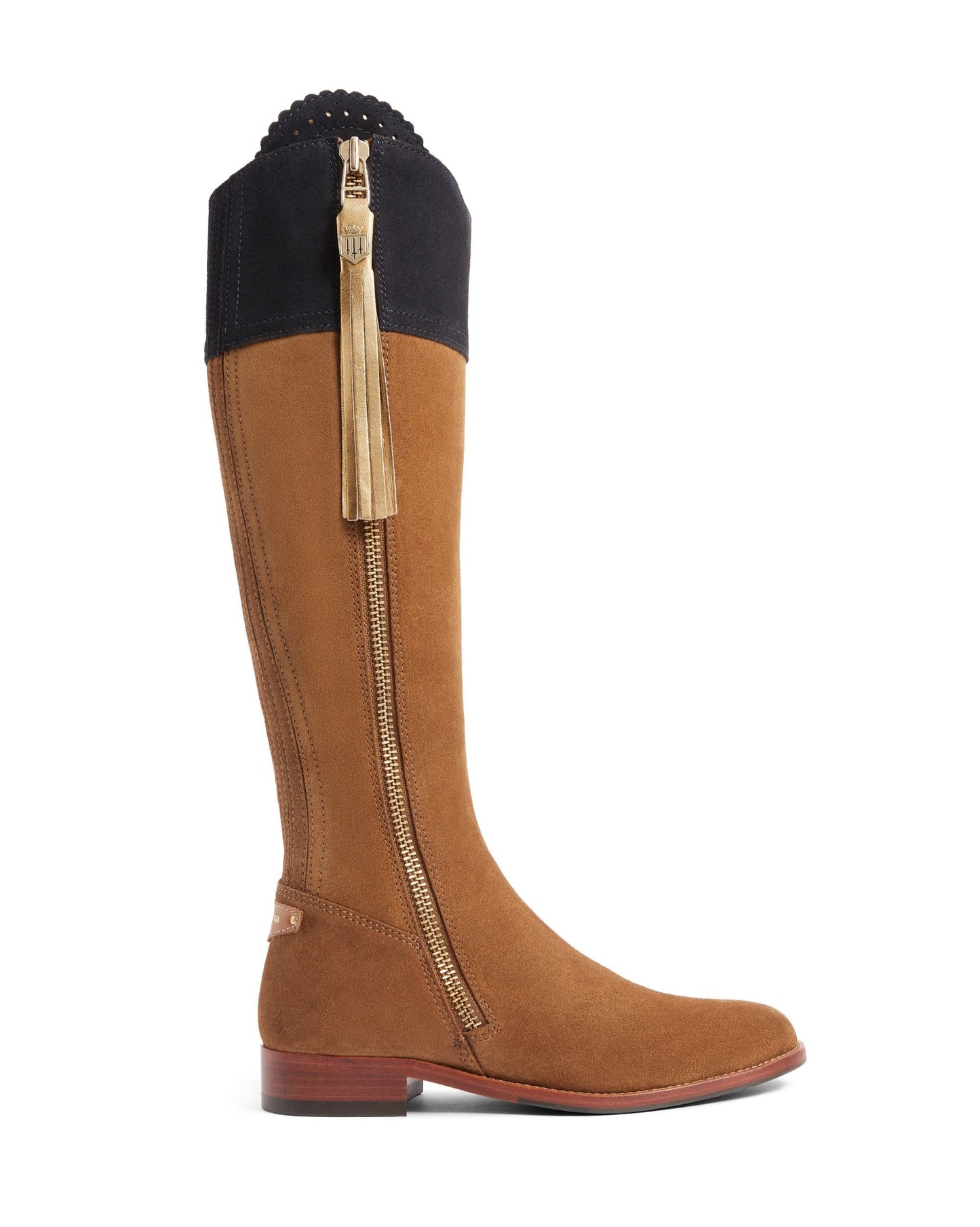 Women's Regina Suede Flat Knee-high Boots (Regular Fit)