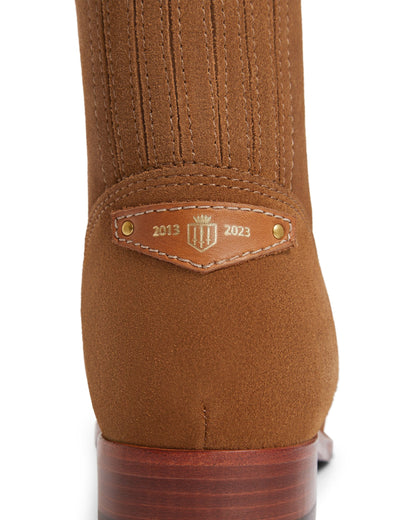 Women's Regina Suede Flat Knee-high Boots (Regular Fit)