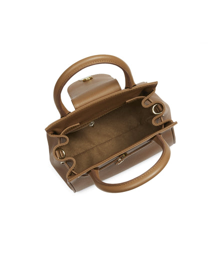 Mini Windsor Handbag Tan Leather