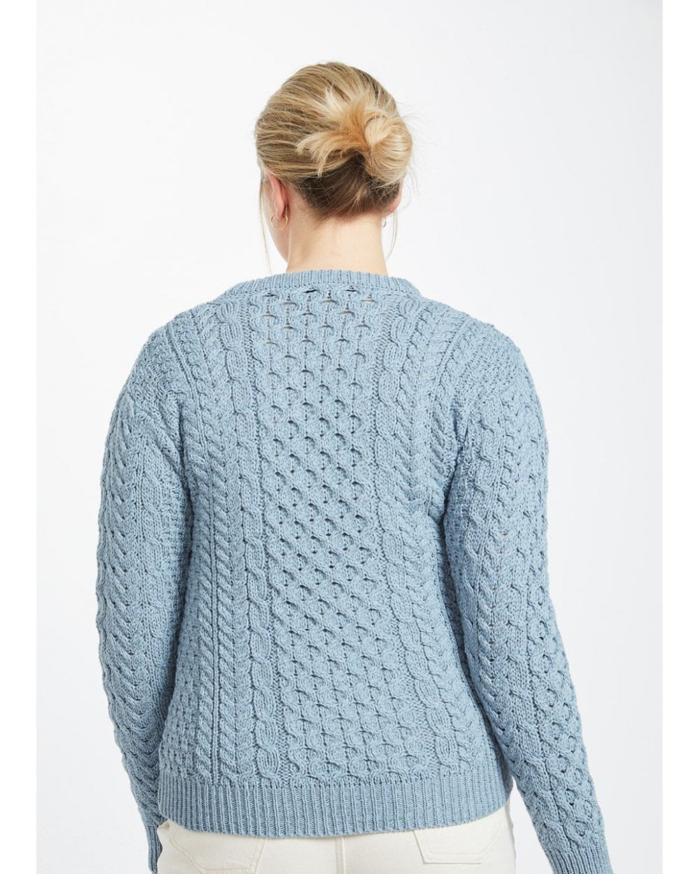 Inishmore Ladies Slim-fit Aran Sweater