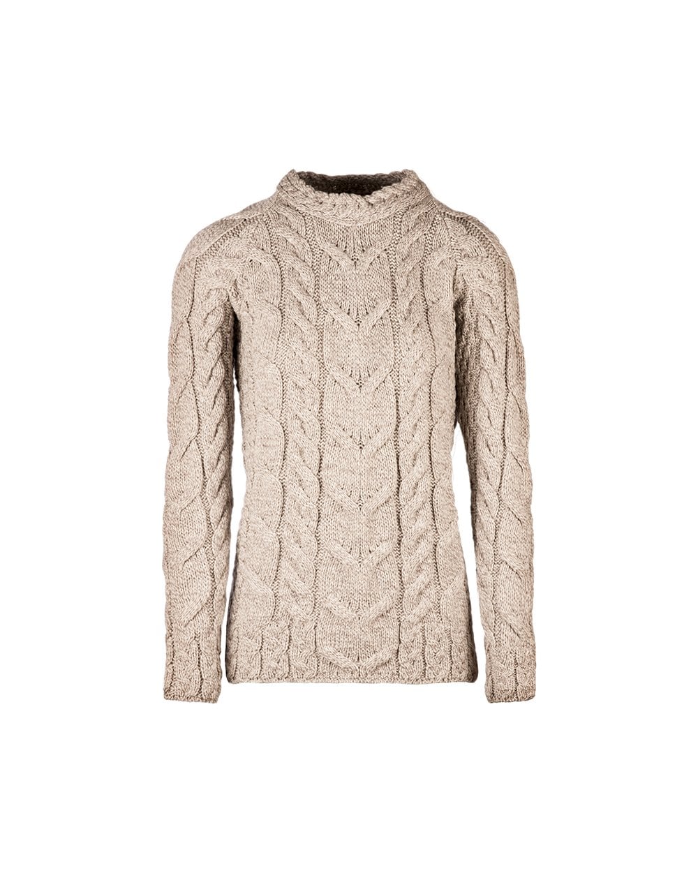 Listowel Ladies Aran Cabled Sweater