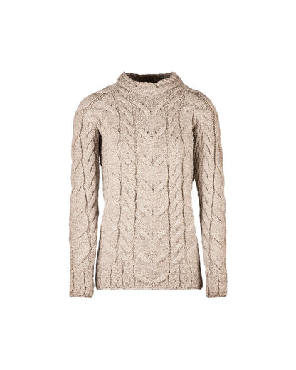 Listowel Ladies Aran Cabled Sweater