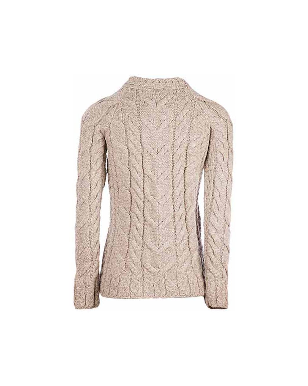 Listowel Ladies Aran Cabled Sweater