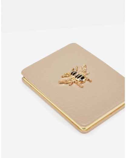 Oblong Compact Mirror - Stone