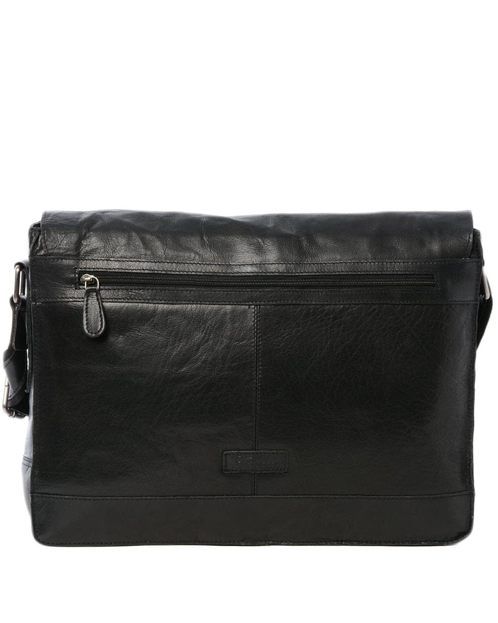 Kingston Messenger Bag - Crumble Black